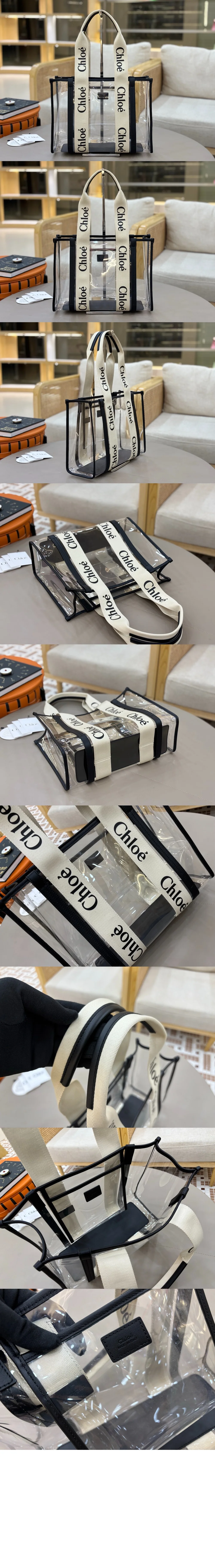 젤리 & 가죽 Woody 토트백 (2color) 상세