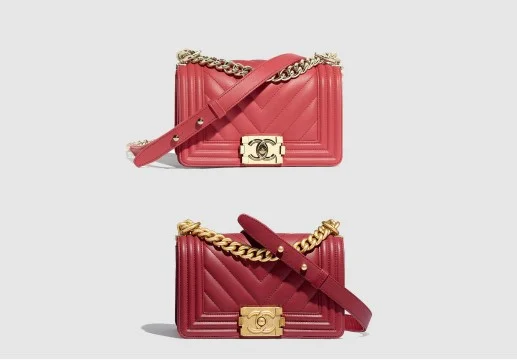 쉐브론 보이백 램스킨 스몰(11color)