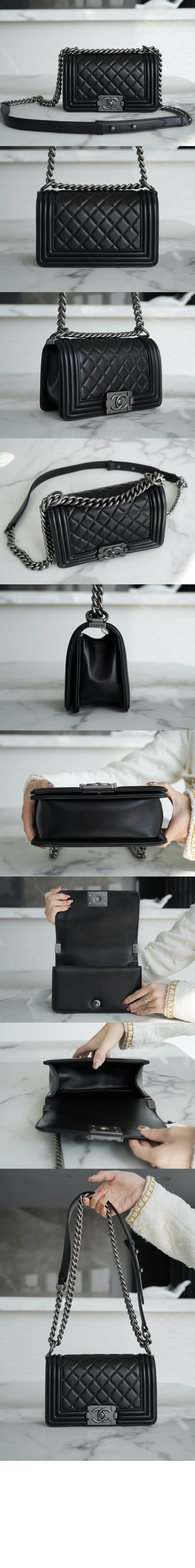 보이백 램스킨 스몰 ( 20.5cm X 12cm X 8.5cm ) 상세