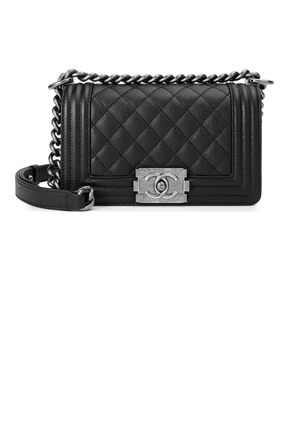 보이백 캐비어 스몰 (20.5cm X 12cm X 8.5cm) 상세