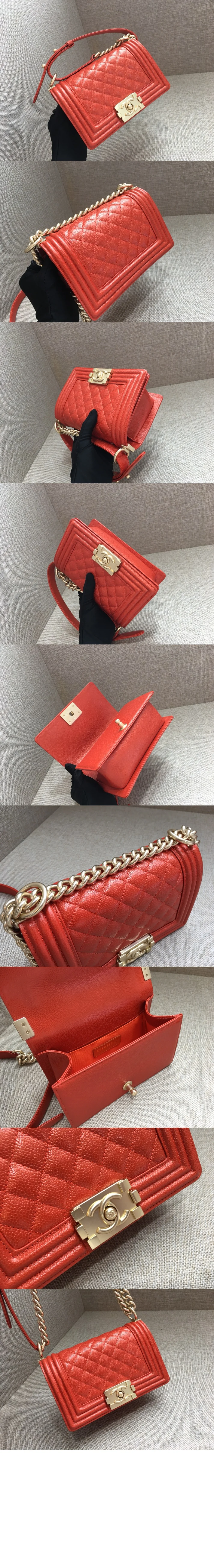 보이백 캐비어 스몰 (14color) 상세