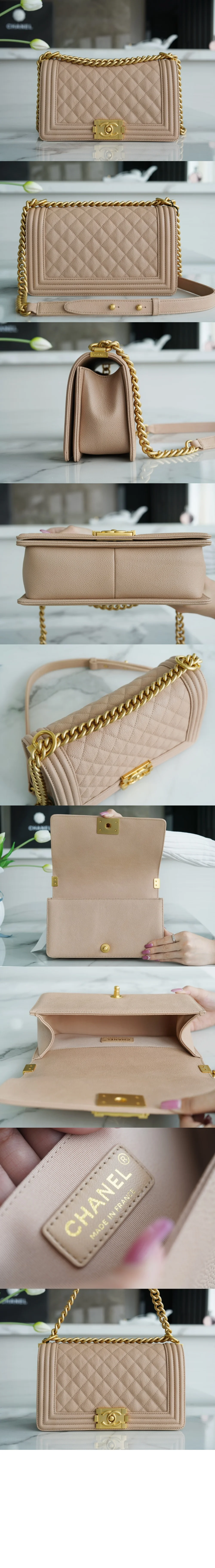 보이백 캐비어 미듐 (10color) 상세