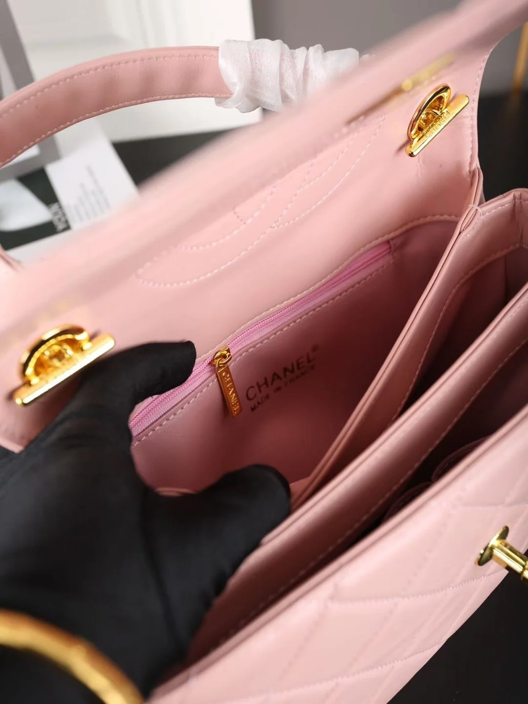 트렌디CC 탑핸들 플랩백 상세