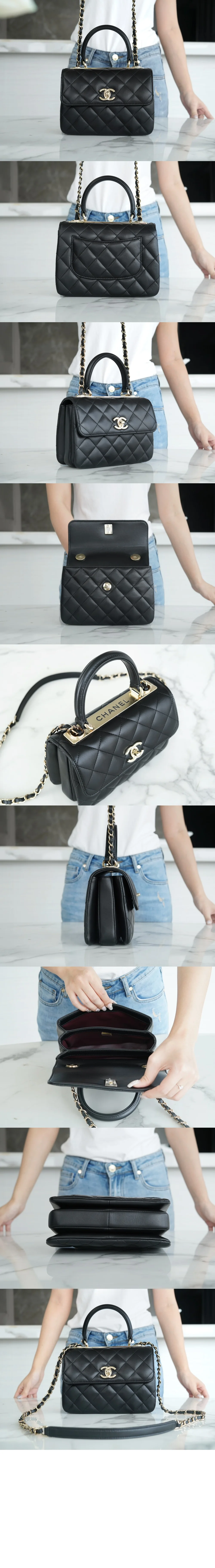 트렌디CC 플랩백 (2color) 상세