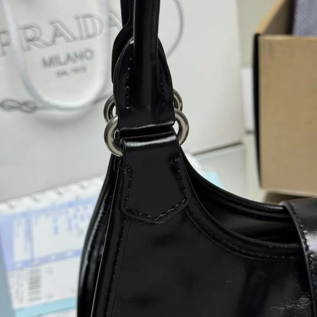 스몰 가죽 토트백 블랙 상세