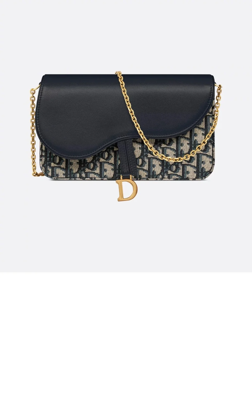 Saddle 미디엄 체인 파우치 (21.5cm X 12.5cm X 4cm) 상세