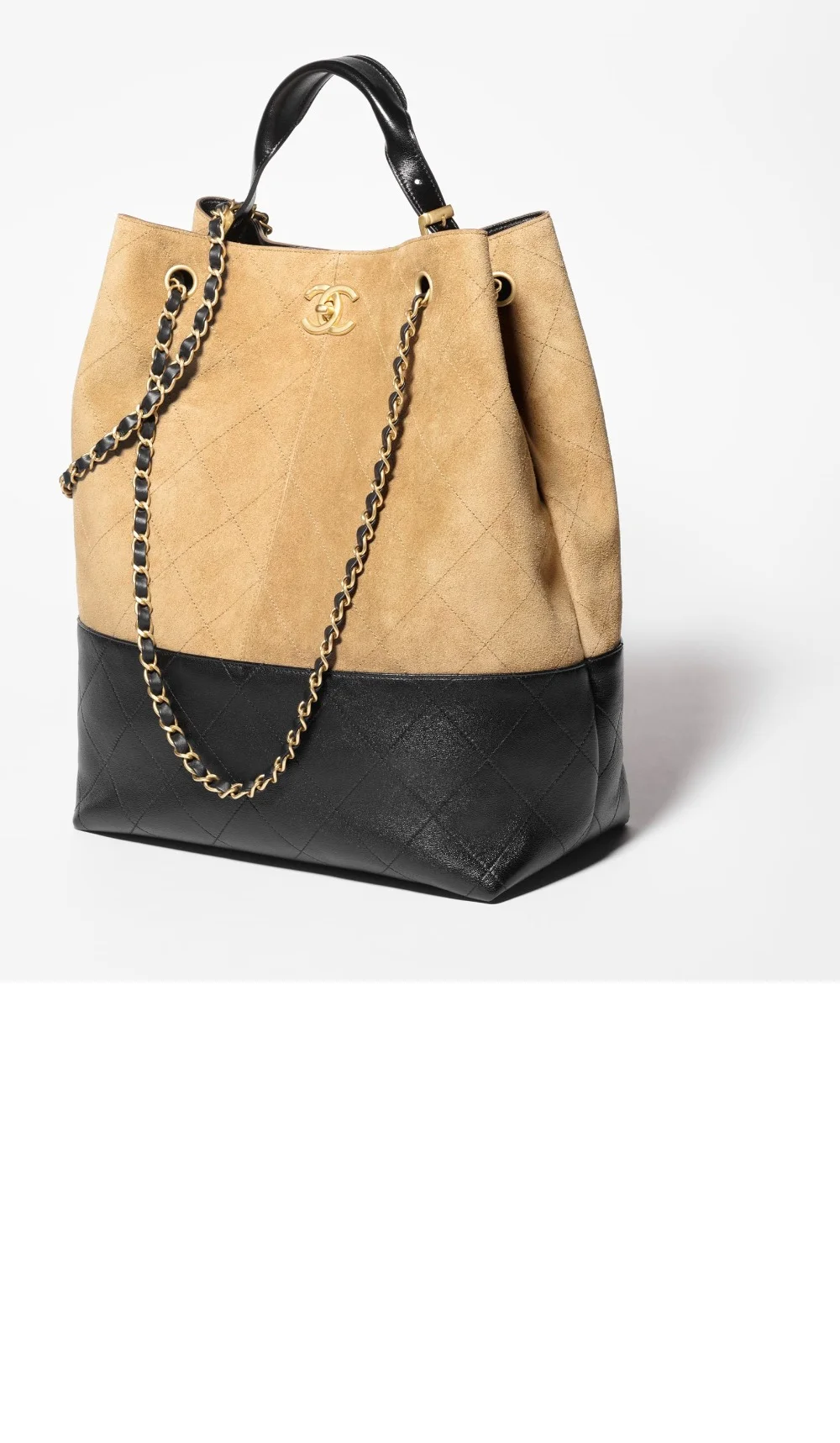 25A 스웨이드 호보백 (28cm X 31cm X 12cm) 상세