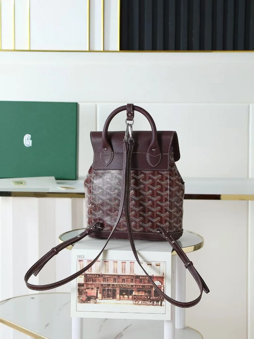 알팡 미니 버건디 상세