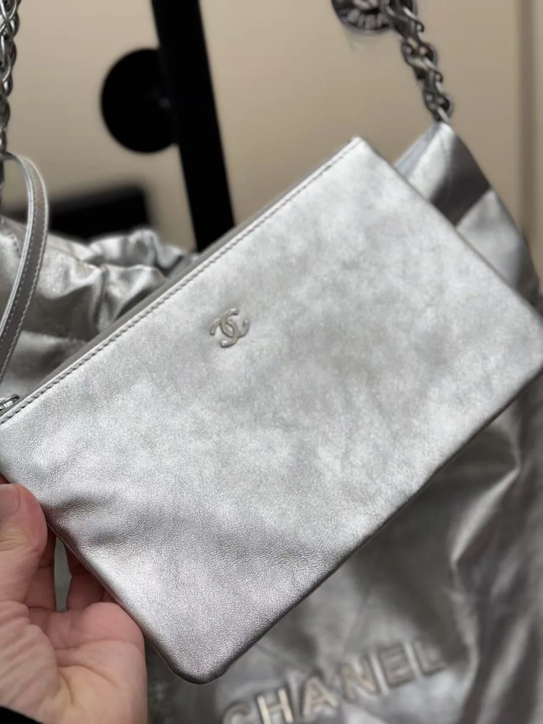 22백 실버 스몰 ( 35cm × 37cm × 8cm) 상세